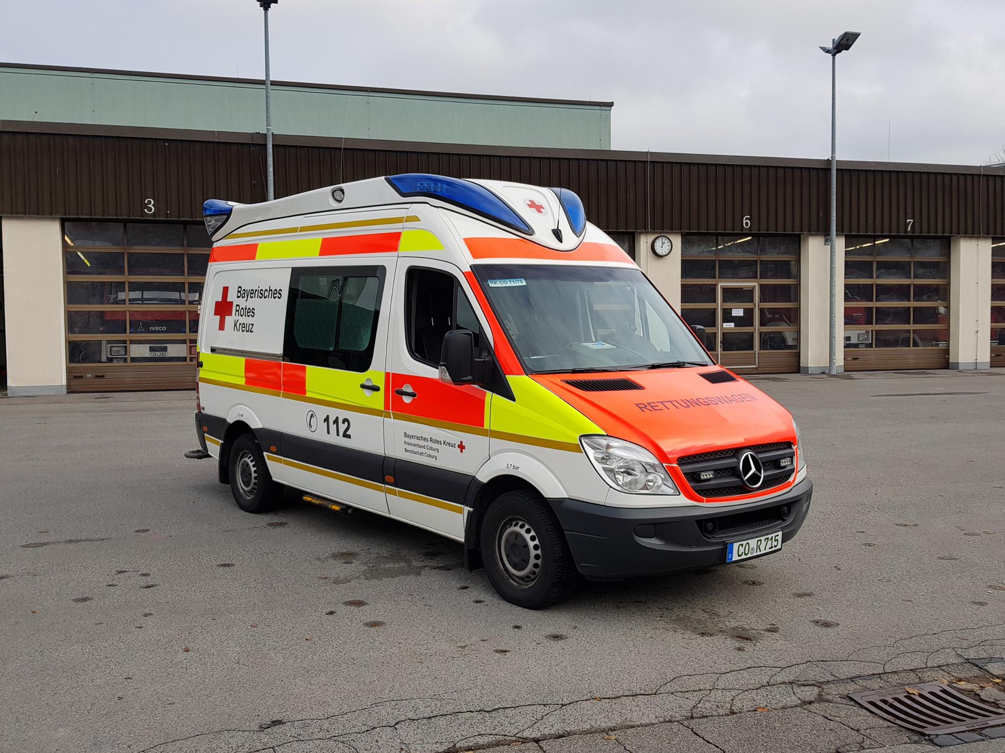 Rettungswagen (RTW) – Bereitschaft Coburg